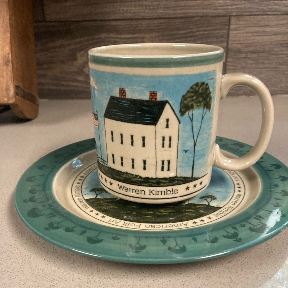 Otagiri Plate and Mug